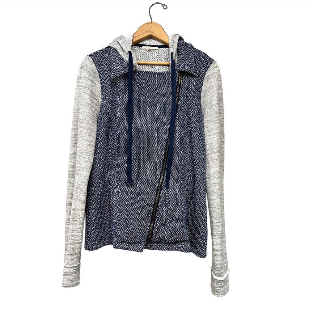 MYSTREE KNIT HOODED SWEATER JACKET SIZE M